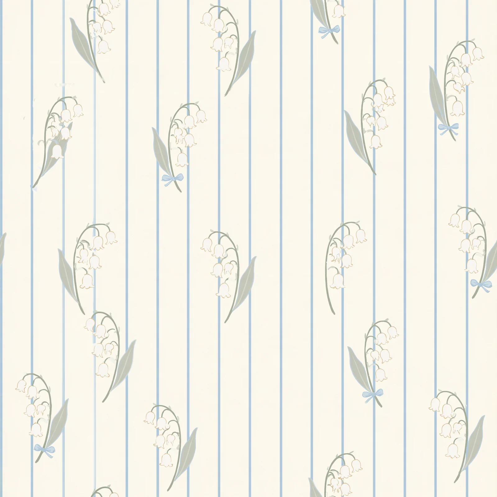 花枝与细条纹